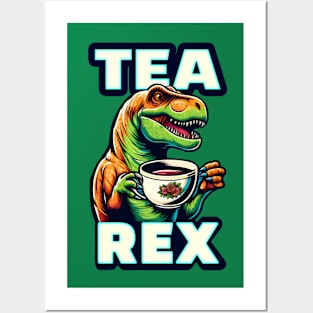 Tea Rex Posters and Art